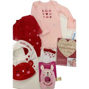 Carter's Tull Tutu Heart Outfit & 1ST VALENTINE'S DAY BUNDLE BABY 3 MONTHS NEW